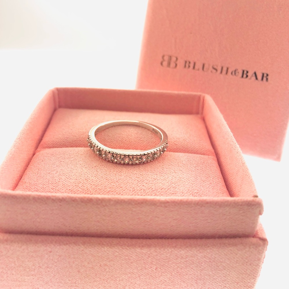 Women’s Blush & Bar Joyce Layered Stacke Sterling Silver Ring